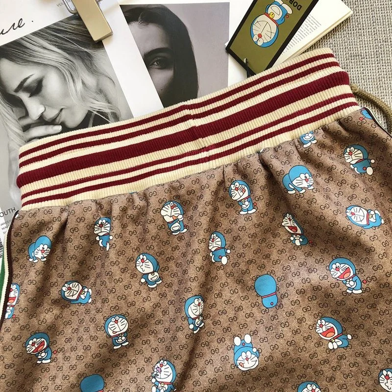 送料込 DORAEMON x グッチ テクニカルジャージー コピー スカート gud51668