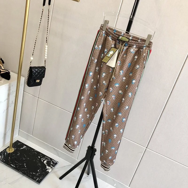 超希少!グッチ x ドラえもん GG ジャージパンツ 偽物 guu30755
