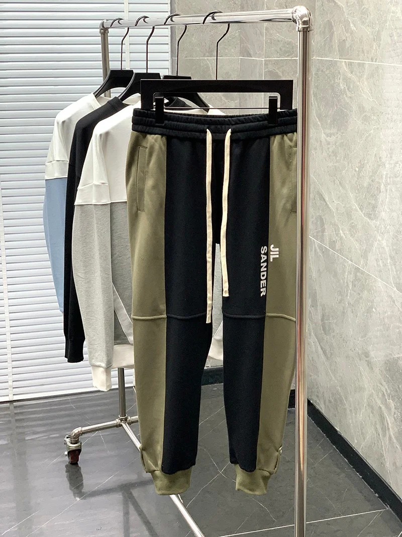 欲しい♡超限定♪ジルサンダー パンツ コピー モノグラム★コットン スウェットパンツ Jil28707
