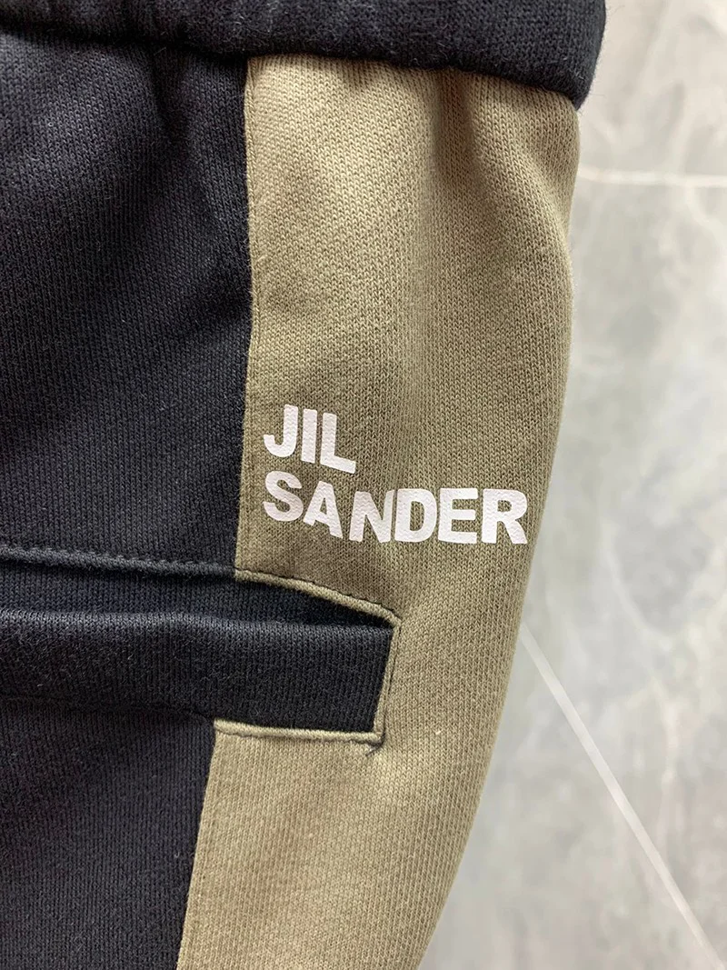 欲しい♡超限定♪ジルサンダー パンツ コピー モノグラム★コットン スウェットパンツ Jil28707