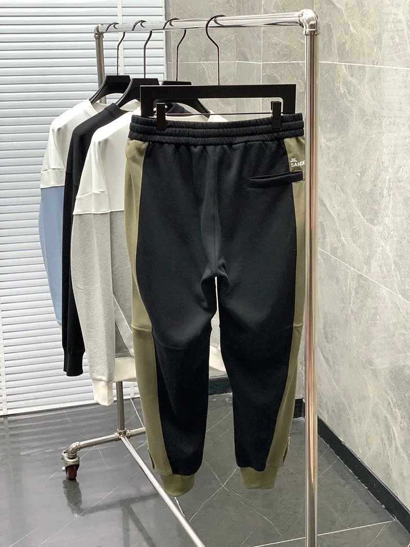 欲しい♡超限定♪ジルサンダー パンツ コピー モノグラム★コットン スウェットパンツ Jil28707
