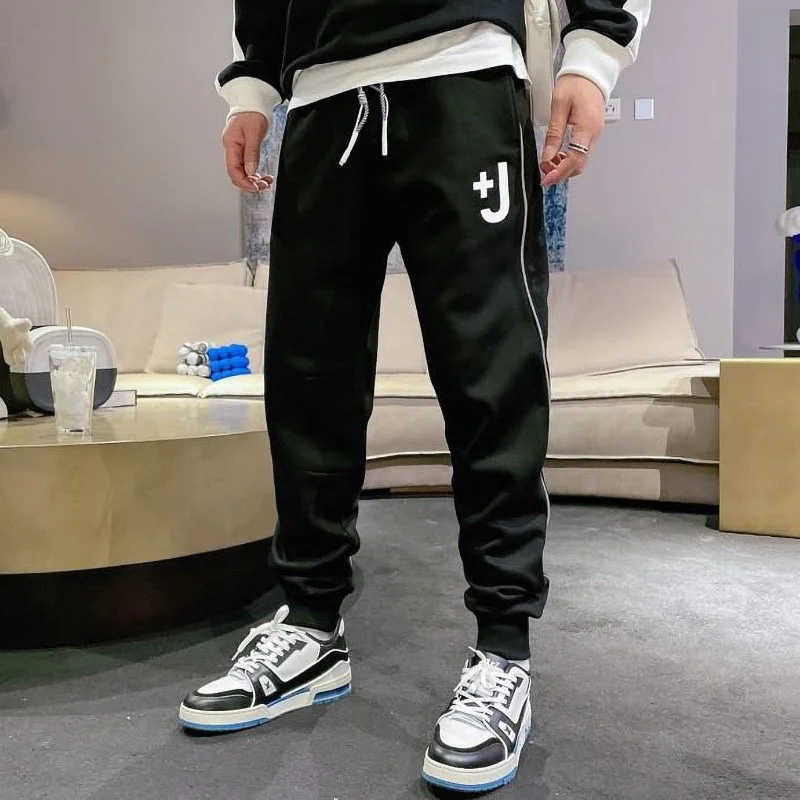 最安値挑戦ジルサンダー パンツ コピー モノグラム★コットン スウェットパンツ Jiq25621