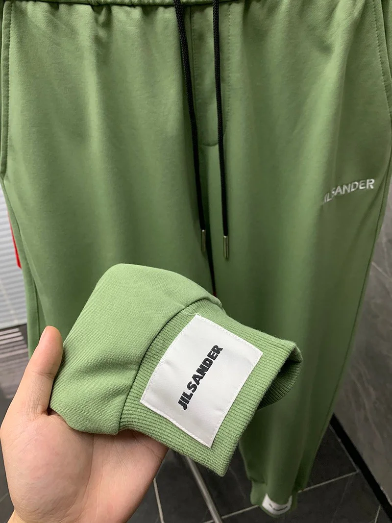 大人気!!新色ジルサンダー パンツ コピー モノグラム★コットン スウェットパンツ Jin11089