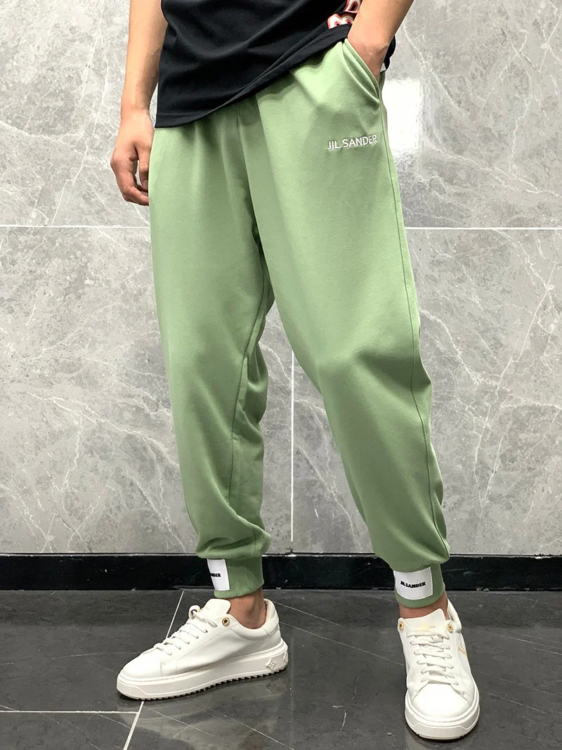 大人気!!新色ジルサンダー パンツ コピー モノグラム★コットン スウェットパンツ Jin11089