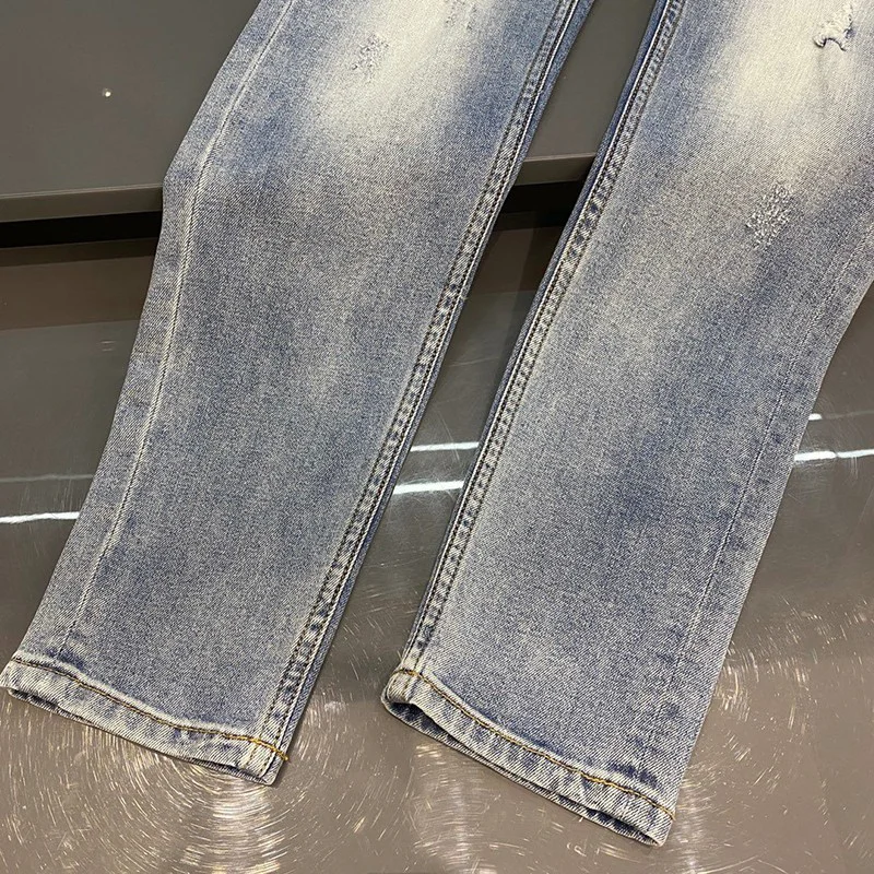 《大人気♪》ルイヴィトン デニムパンツ コピー モノグラムパッチワーク vuq36404