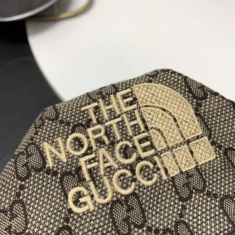 希少色 グッチ x ノースフェイス★GGロゴハーフパンツ 偽物★ショーツ Nog72109