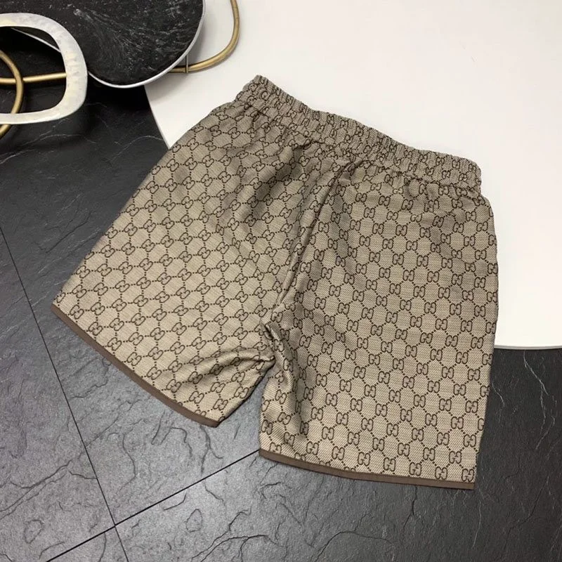 希少色 グッチ x ノースフェイス★GGロゴハーフパンツ 偽物★ショーツ Nog72109
