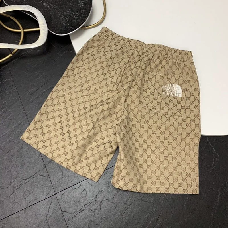 ★日本!!人気！グッチ x ノースフェイス★GGロゴハーフパンツ コピー ★ショーツ Noo41732