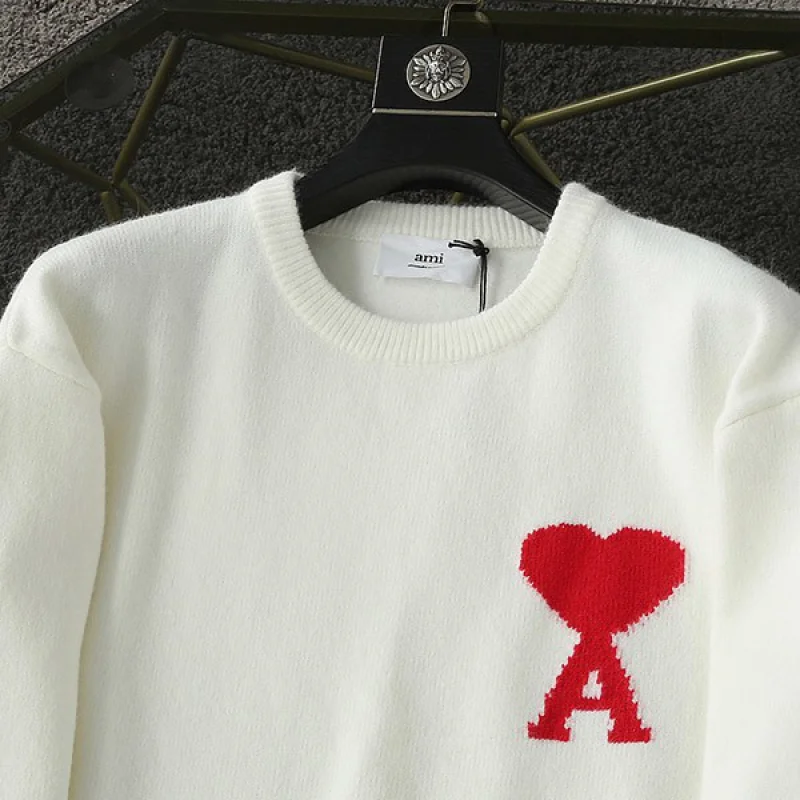 アミ パリス コピー AMI DE COEUR クルーネック セーター★超人気☆ amh95270
