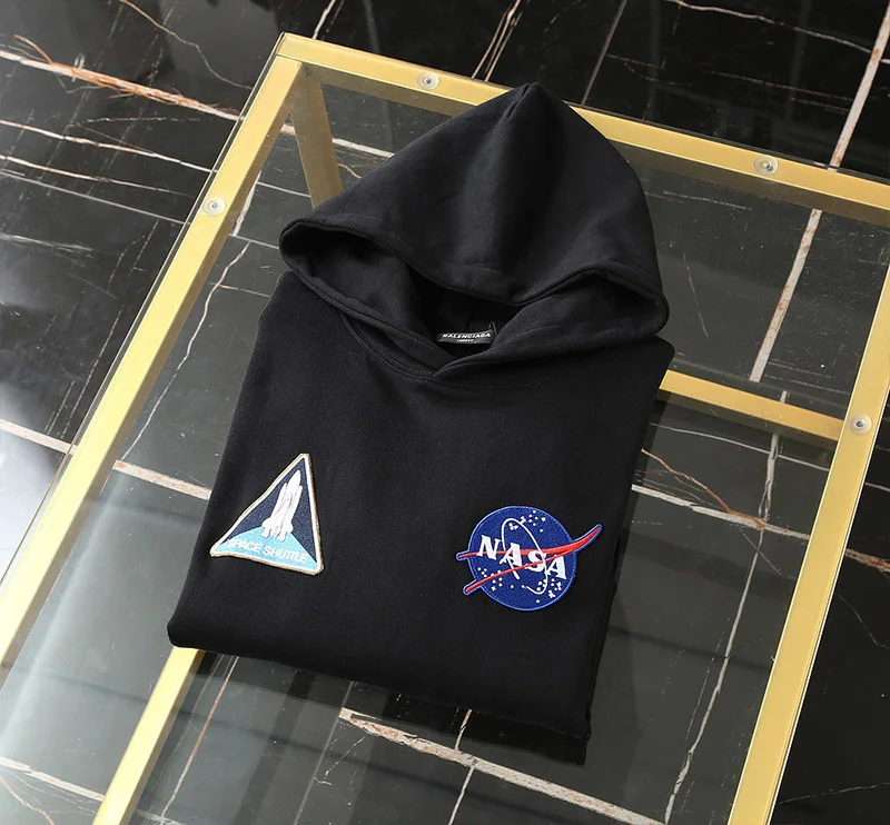 稀少バレンシアガ パーカー コピー SPACE BOXY ミディアムフリース フーディ 651799TKVD9040