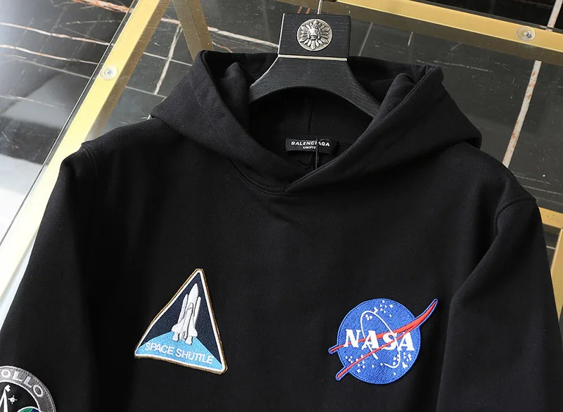 稀少バレンシアガ パーカー コピー SPACE BOXY ミディアムフリース フーディ 651799TKVD9040