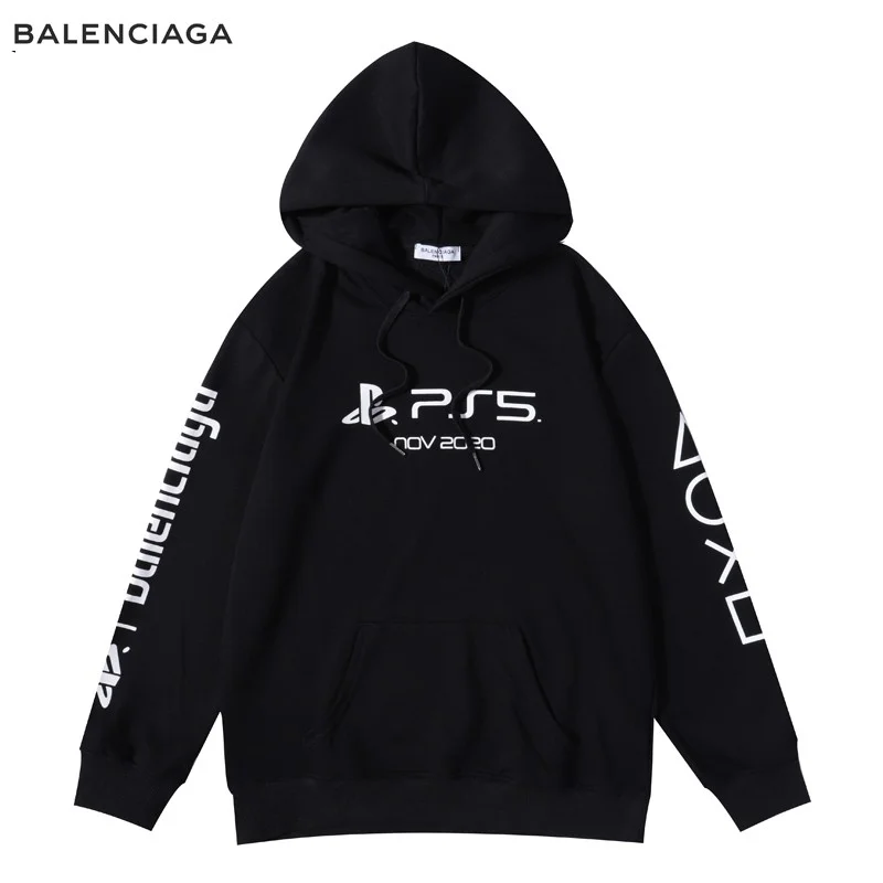 大人気!★バレンシアガ パーカー コピー★オーバーサイズ PlayStation パーカー 651799TKVF41070