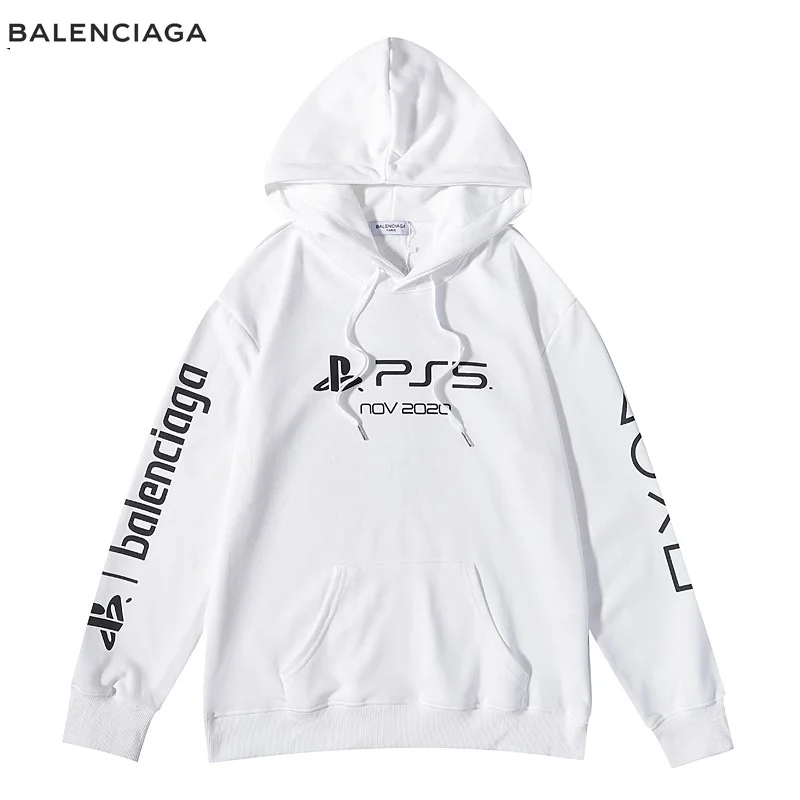 大人気!★バレンシアガ パーカー コピー★オーバーサイズ PlayStation パーカー 651799TKVF41070