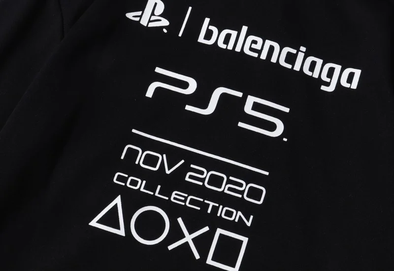 大人気!★バレンシアガ パーカー コピー★オーバーサイズ PlayStation パーカー 651799TKVF41070
