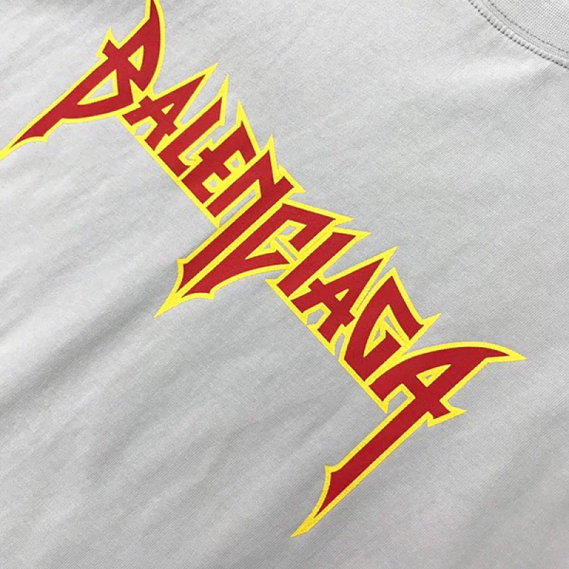 バレンシアガ METAL DOUBLE SLEEVE Tシャツ 偽物 698089TMV889012