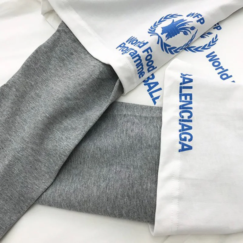 バレンシアガ WFP DOUBLE SLEEVES Tシャツ コピー 698089TMVL29086