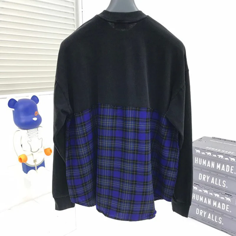 入手困難バレンシアガ B Authentic パッチド ロングスリーブ Tシャツ コピー 698227tmm085212