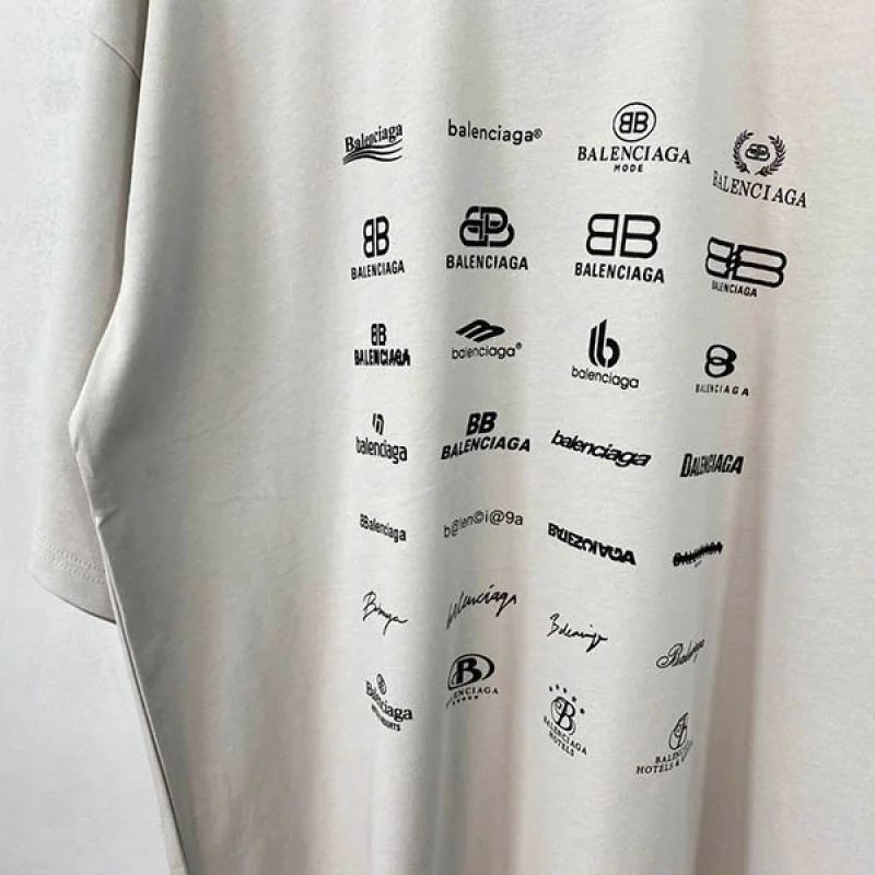 【バレンシアガ コピー】ARCHIVES LOGOS Tシャツ オーバーサイズ 2色 712398TNVQ79784
