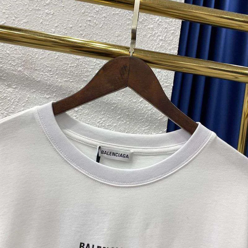 大人気!バレンシアガ CREWロゴ Tシャツ 偽物 ホワイト baa41967