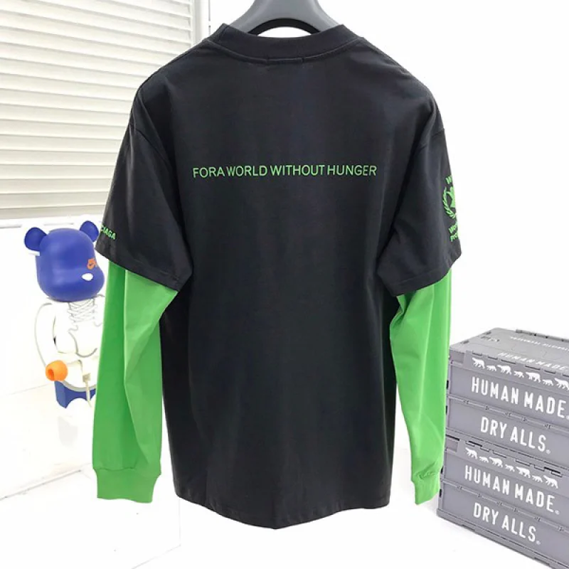 大人気!!新色 バレンシアガ コピー WFP DOUBLE SLEEVES Tシャツ 3色 baa62856