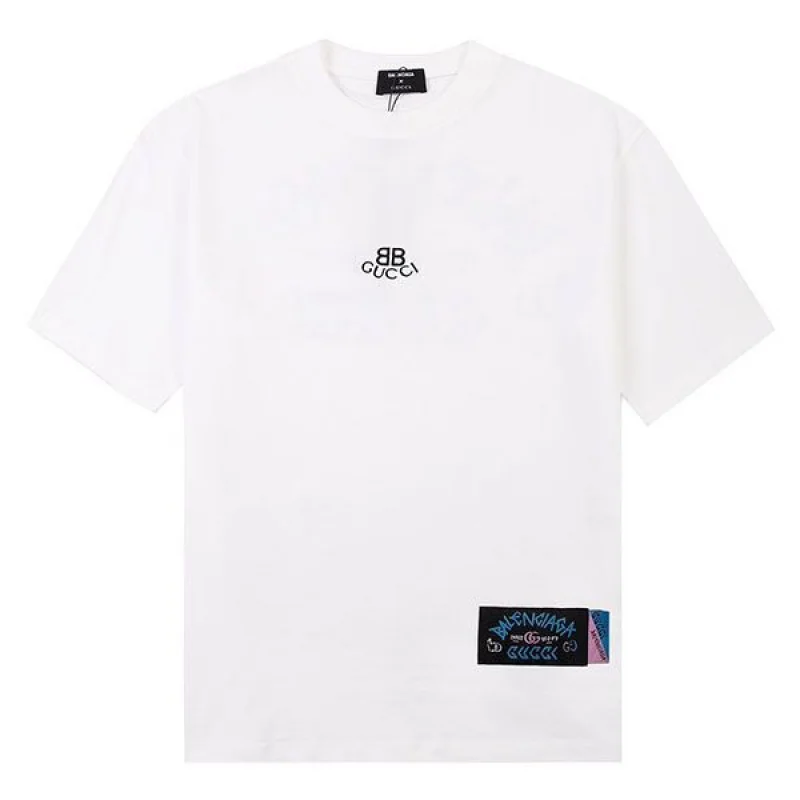 超希少!バレンシアガ x グッチ コラボ 偽物 Tシャツ bab76622