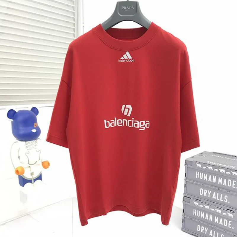 累積売上総額第1位!バレンシアガ アディダス 偽物 Tシャツ メンズ bab98301