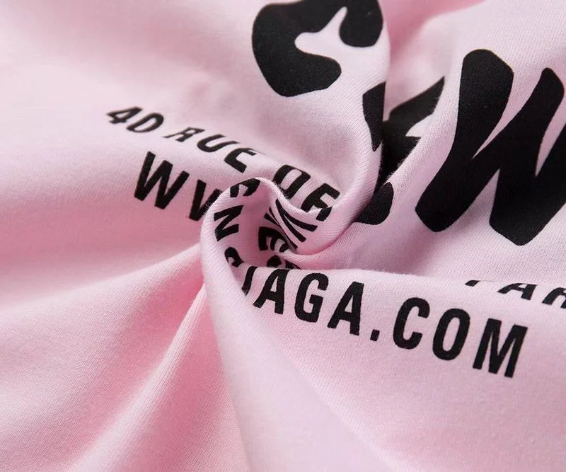 完売必至バレンシアガ CREWロゴ Tシャツ スーパーコピー ピンク bad01870