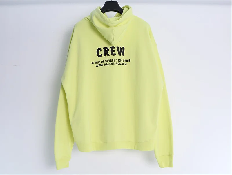 世界中で大人気♪バレンシアガ パーカー コピー CREW ミディアムフィットフーディー bad84810