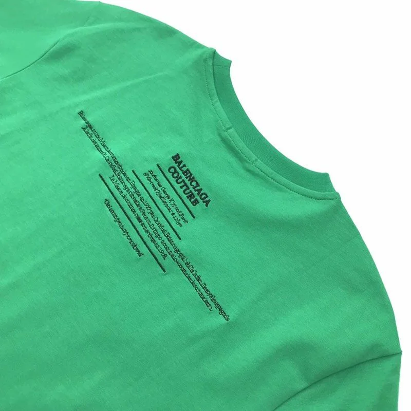 人気No1【バレンシアガ】コピー ロゴ入りコットンTシャツ bae75219
