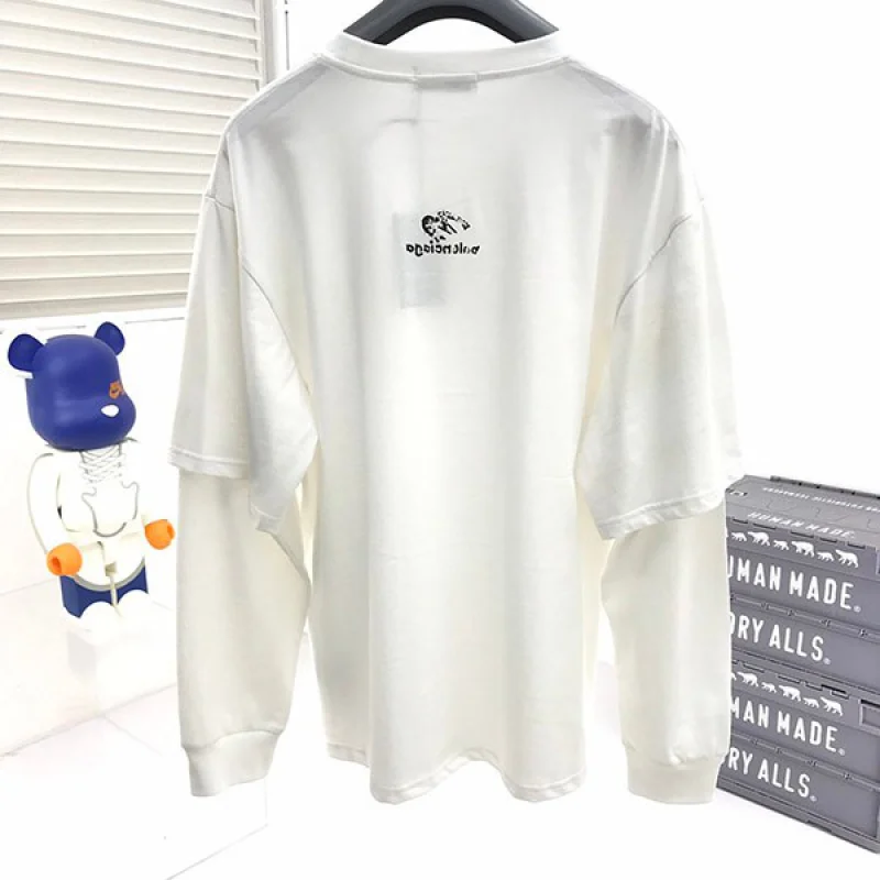 新作 バレンシアガ 偽物 SPORTY B DOUBLE SLEEVES Tシャツ 2色 baf47498