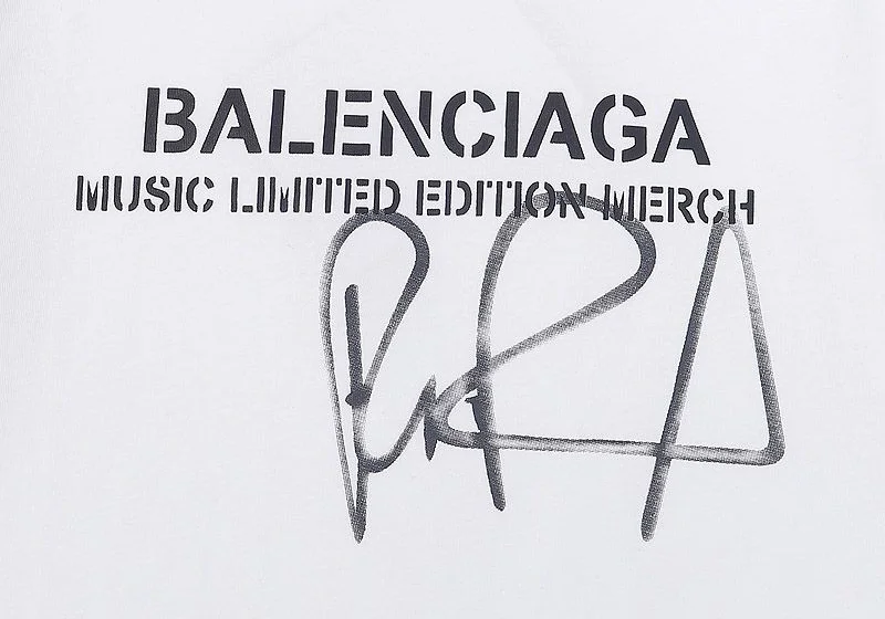 送料込バレンシアガxルポールチャールズ Tシャツ コピー alenciaga Music Limited Edition Merch 2色 bag36633