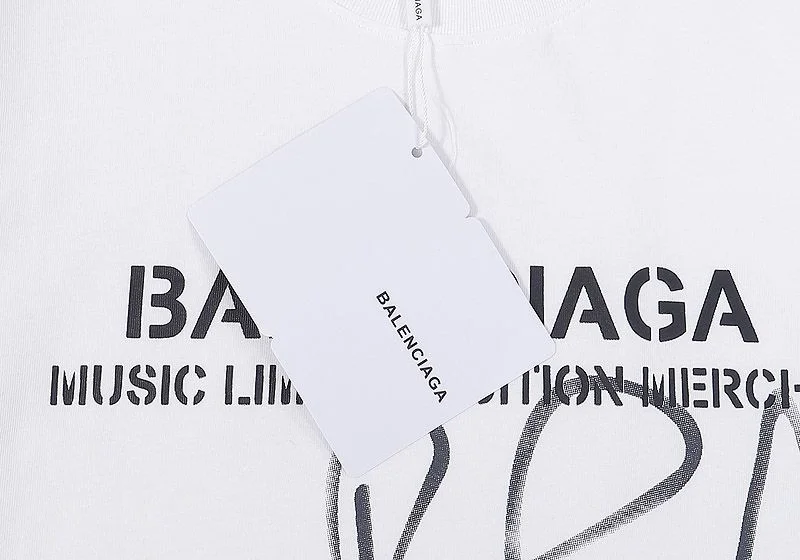 送料込バレンシアガxルポールチャールズ Tシャツ コピー alenciaga Music Limited Edition Merch 2色 bag36633