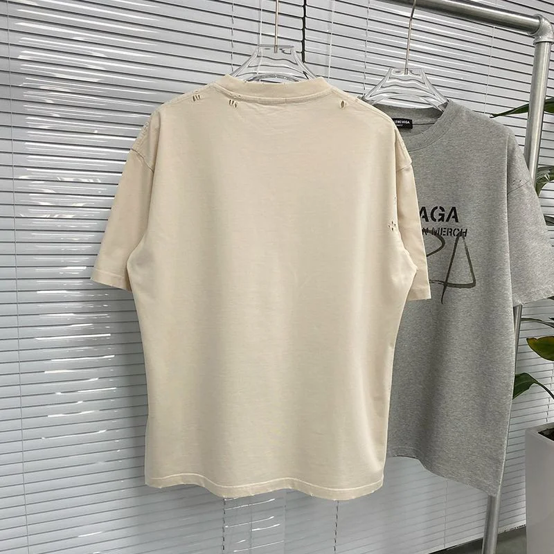 世界中で大人気♪【バレンシアガ】ロゴ入りコットン コピー Tシャツ bag80455
