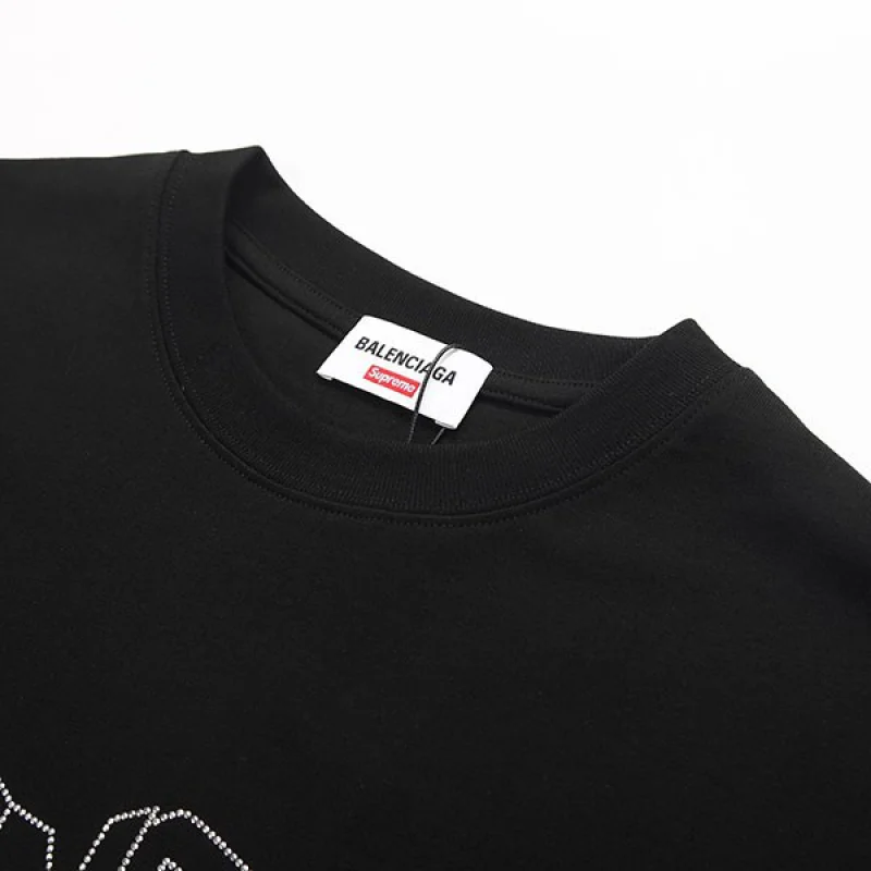 高品質 バレンシアガ シュプリーム コピー コラボ ロゴ Tシャツ bag81962