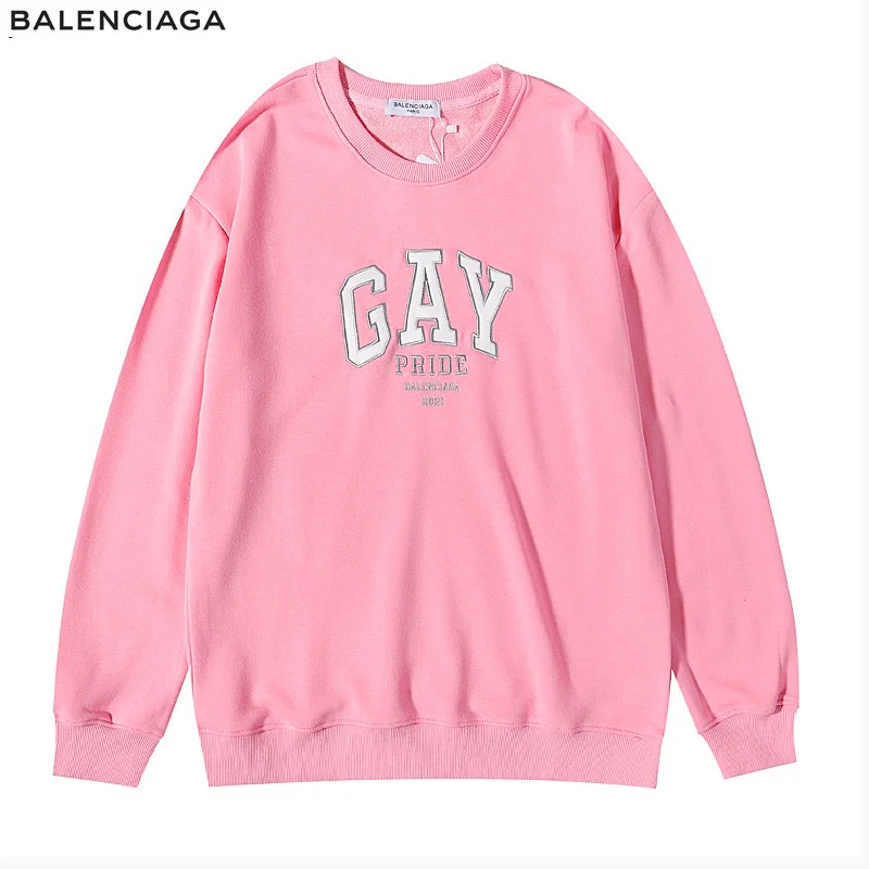 可愛い【バレンシアガ パーカー コピー】GAY PLIDE オーバーサイズ ロゴ bag93949