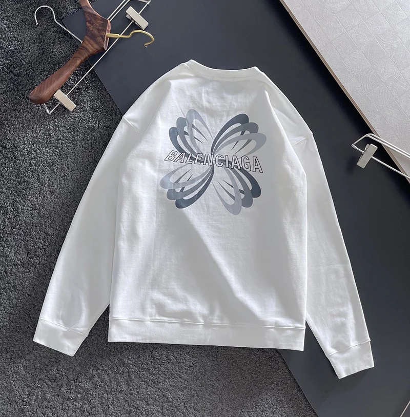 21-22AW【バレンシアガ パーカー 偽物】 ロゴプリント スウェット シャツ bah76704