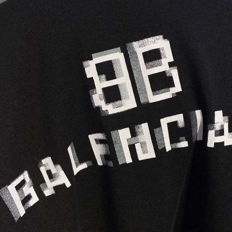 22AWバレンシアガ BB PIXEL コピー ミディアムフィット Tシャツ bai08402
