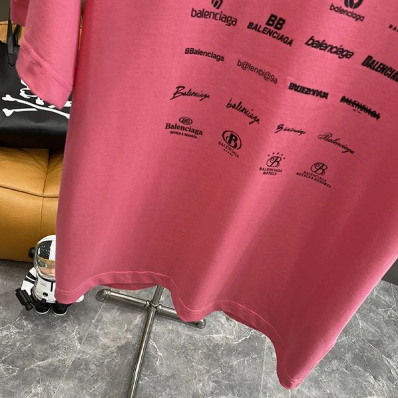 n級 おすすめバレンシアガ コピー ロゴ オーバーサイズ Tシャツ 半袖 bai64253