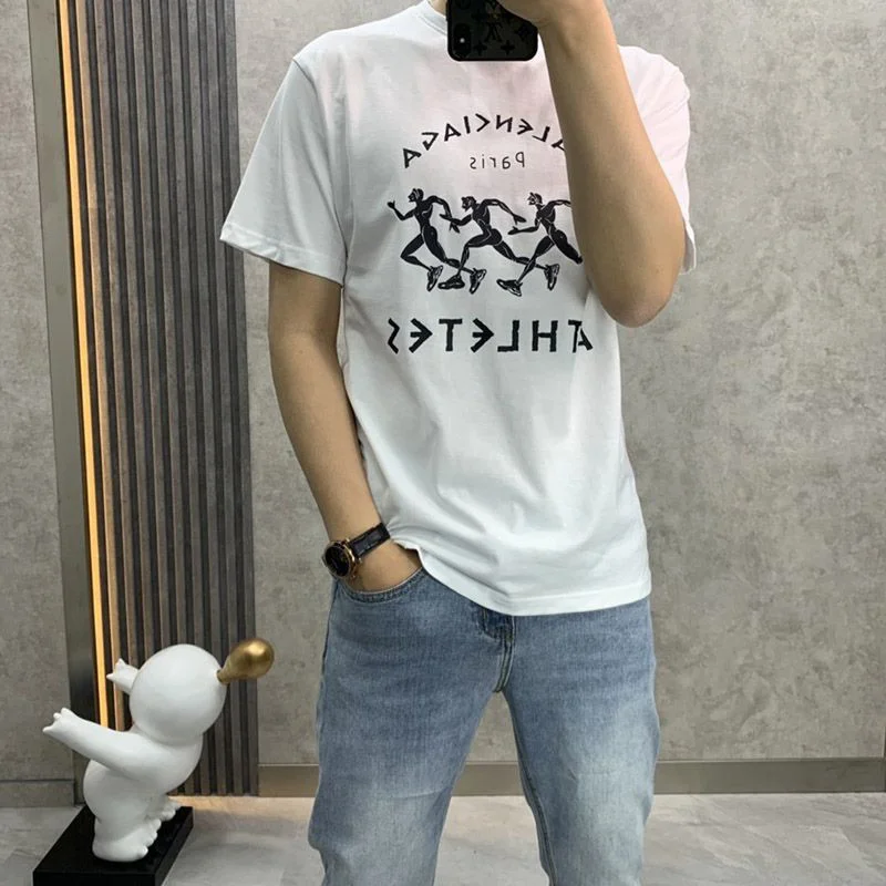 ★日本!!人気!バレンシアガ athletes Tシャツ コピー ホワイト bai93322