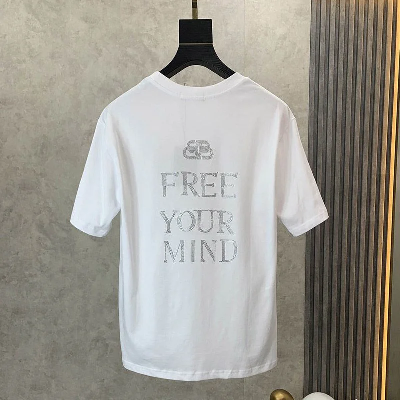 超話題!バレンシアガ free your mind Tシャツ コピー baj22737
