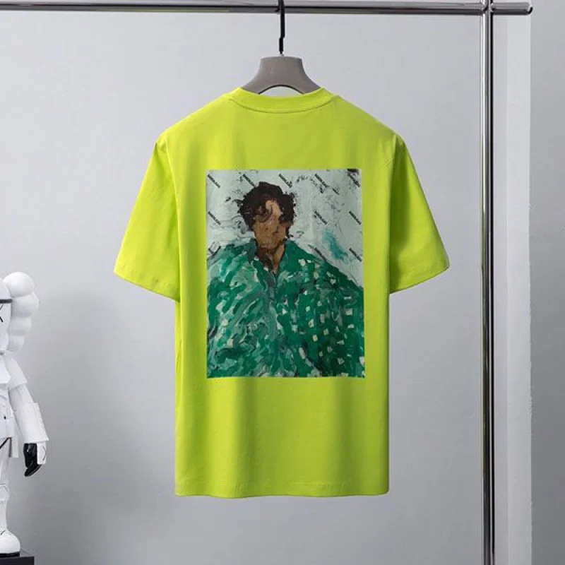 争奪戦バレンシアガ コピー メンズ LOGO ミディアムフィット Tシャツ baj44776