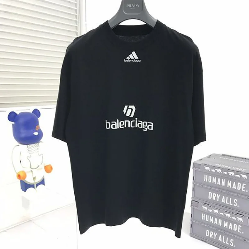 超希少!バレンシアガ アディダス スーパーコピー Tシャツ メンズ bak07891