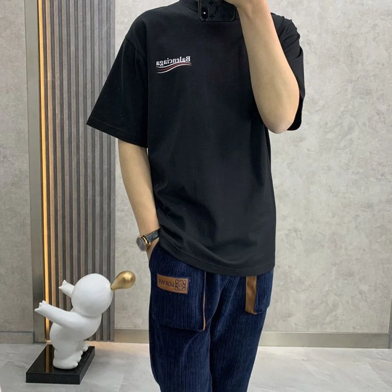 超希少!バレンシアガ 偽物 POLITICAL CAMPAIGN REGULAR FIT Tシャツ bak71959