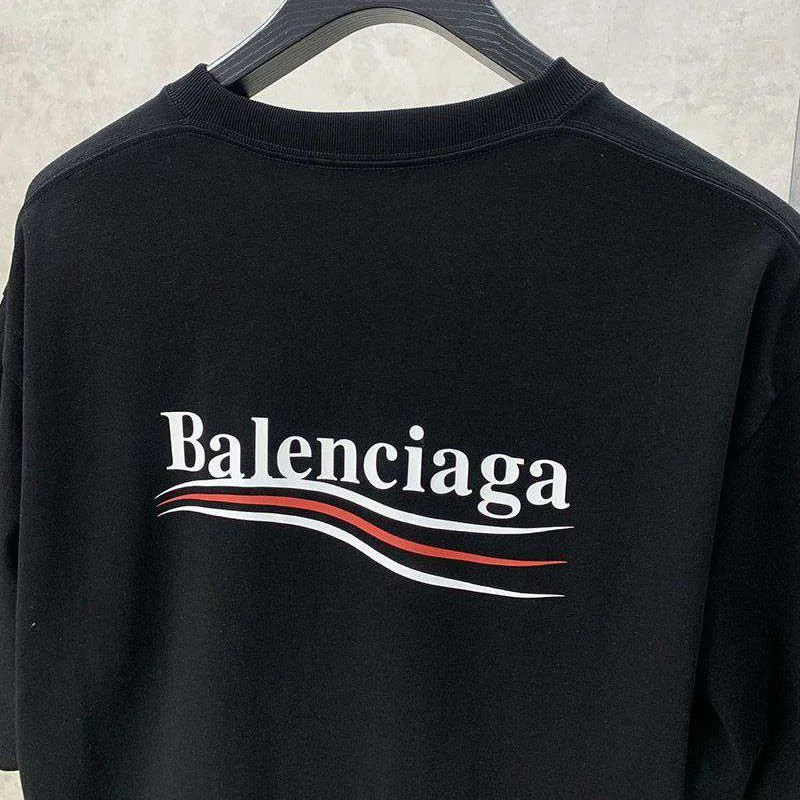 超希少!バレンシアガ 偽物 POLITICAL CAMPAIGN REGULAR FIT Tシャツ bak71959