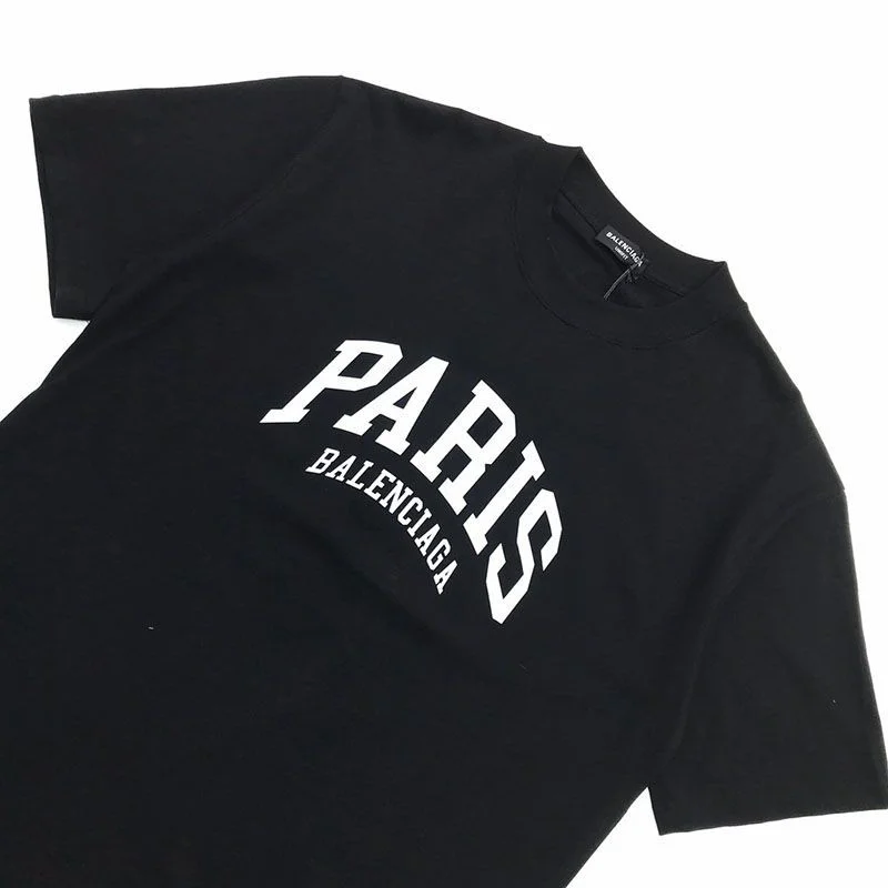 累積売上総額第1位!【バレンシアガ】ロゴ入りコットン コピー Tシャツ bal14492