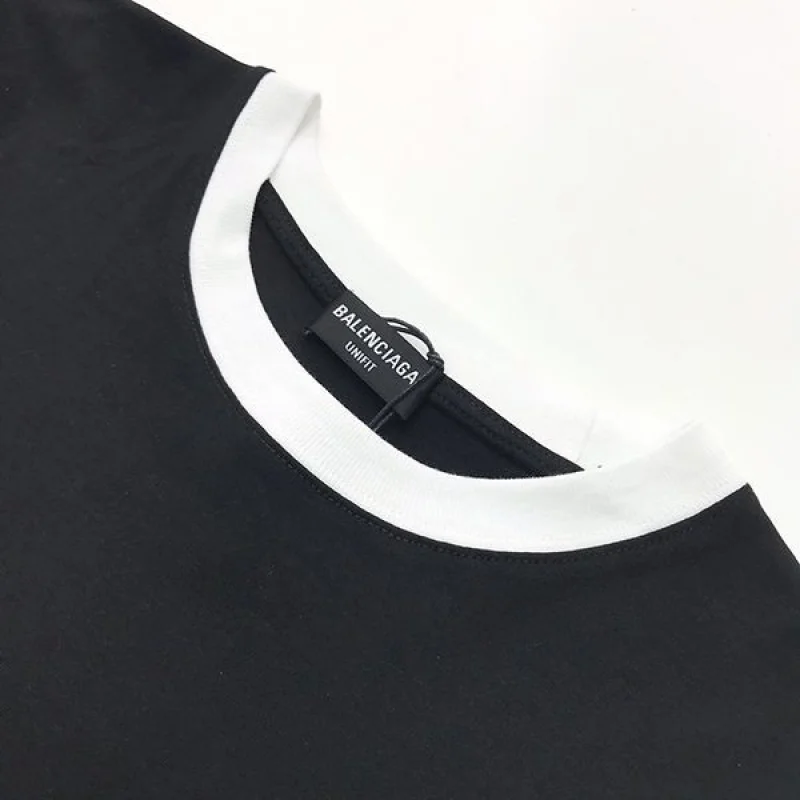 完売必至 バレンシアガ ロゴ ミディアムフィット コピー Tシャツ bal16034