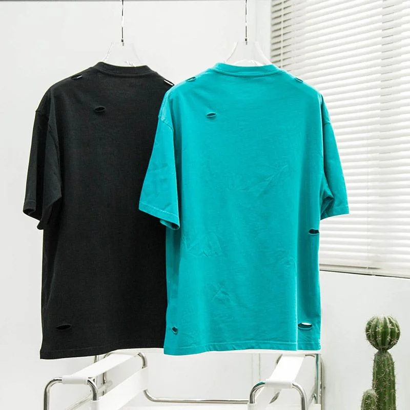 定番バレンシアガ コピー DESTROYED FLATGROUND Tシャツ 2色 bam86561