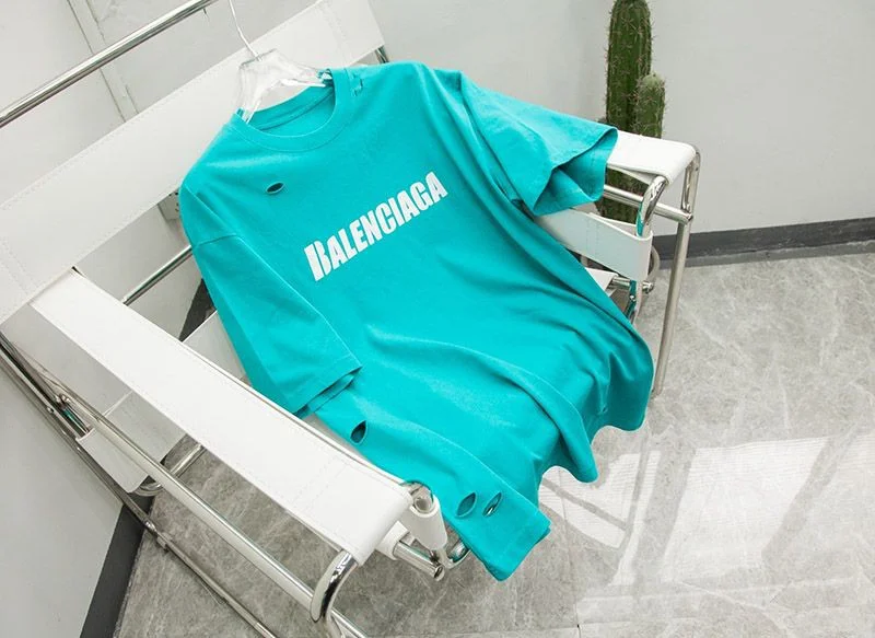定番バレンシアガ コピー DESTROYED FLATGROUND Tシャツ 2色 bam86561