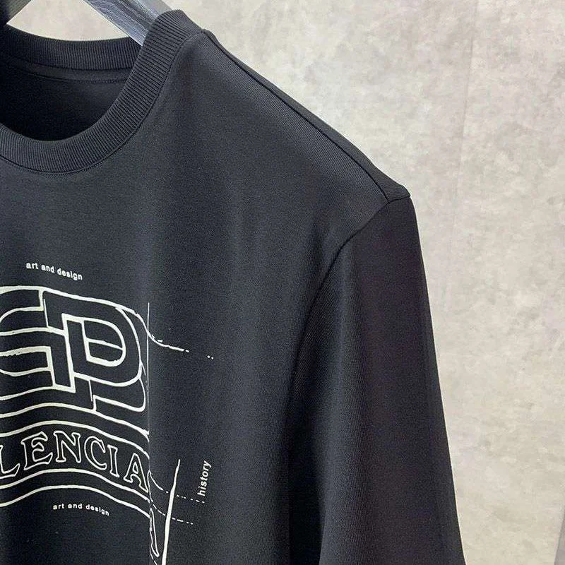 大人気!!新色バレンシアガ クルーネック Tシャツ 偽物 BB ban29434