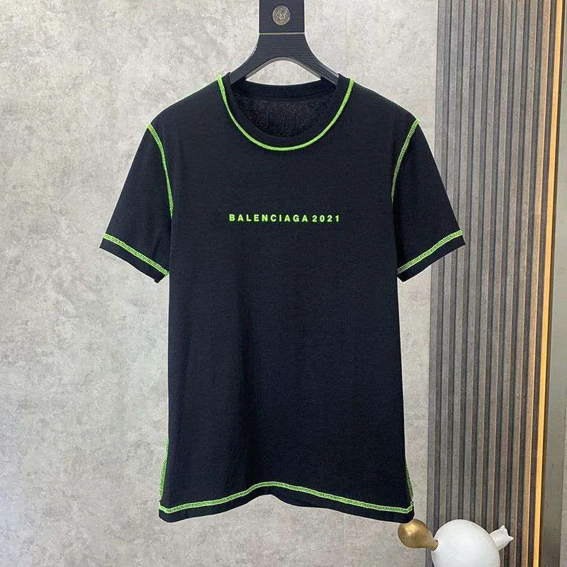 希少色バレンシアガ クルーネックロゴ Tシャツ コピー ban76335